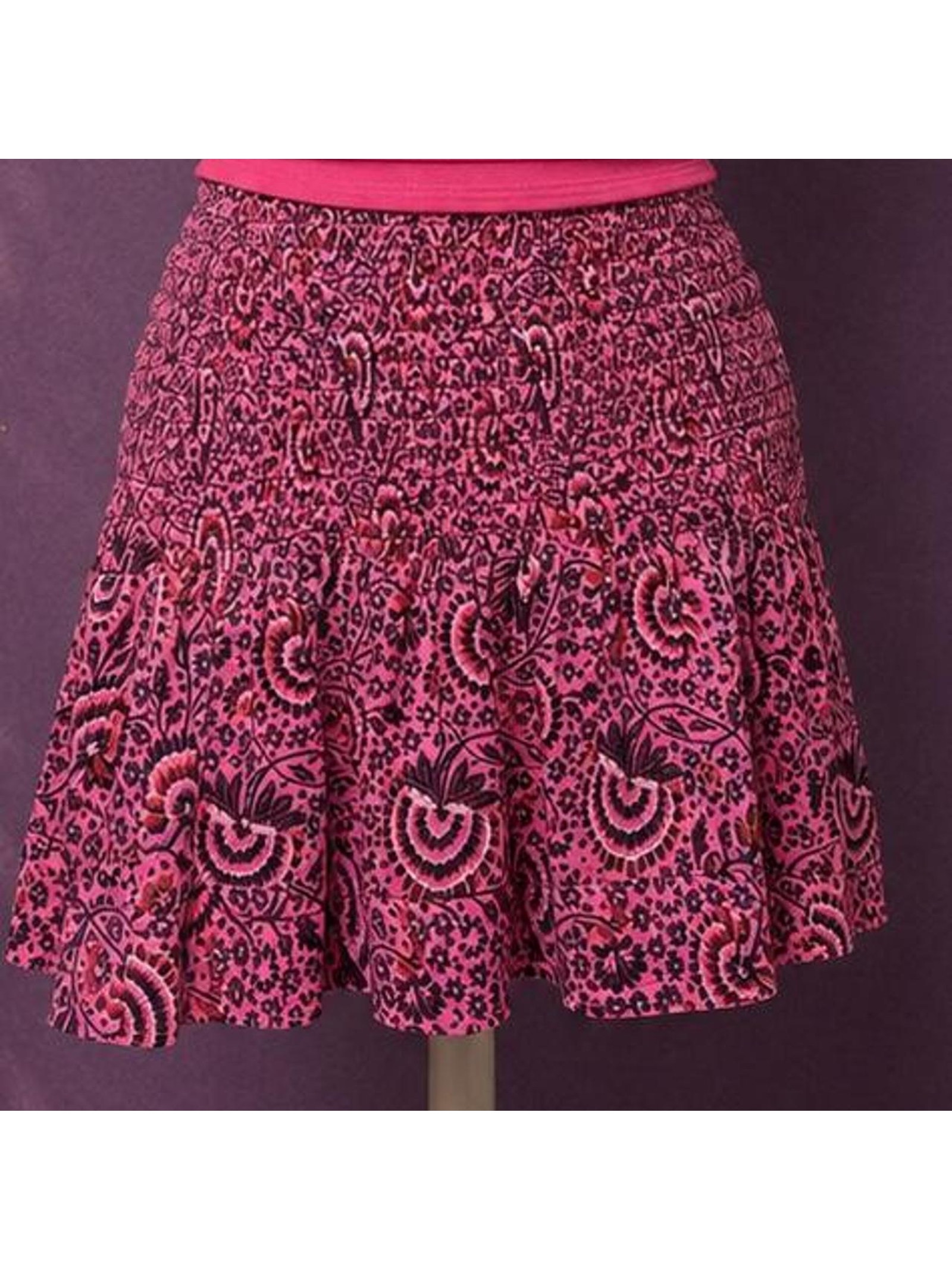 Alc 100% Silk Pink Paisley